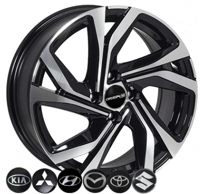 Диски ZW BK5762 BP R16 W6.5 PCD5x114.3 ET45 DIA67.1